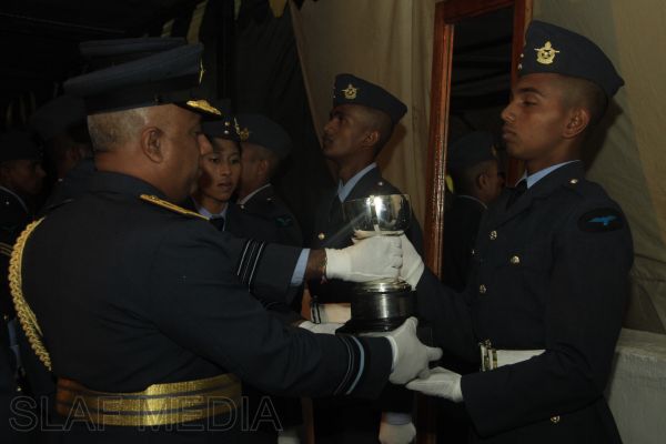 The Commissioning and Passing Out Parade at SLAF Diyatalawa